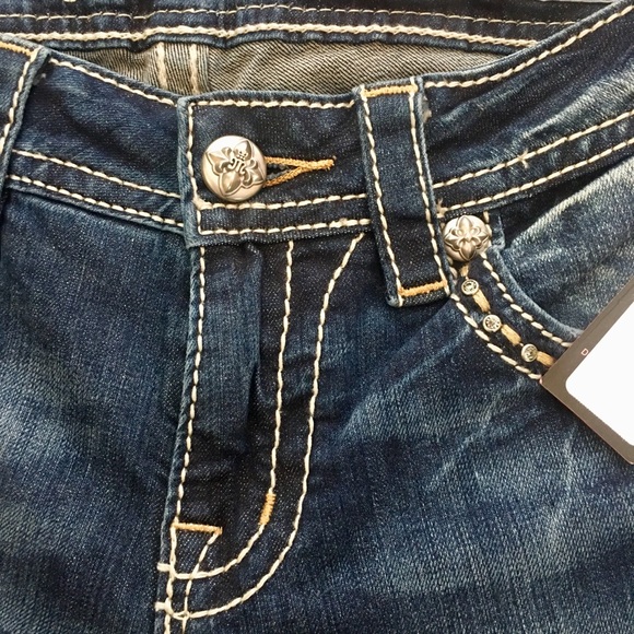 NWT Miss Me Signature Rise Boot Cut Jeans - Picture 5 of 8